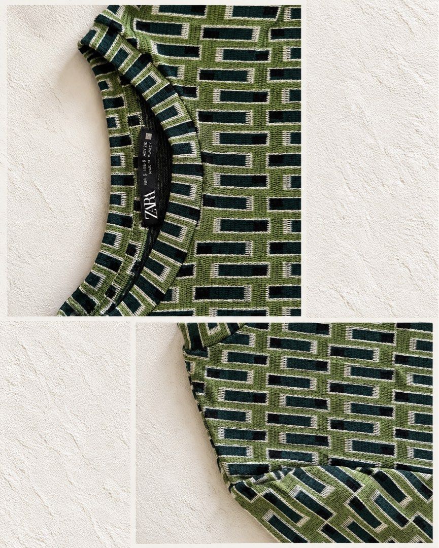 Zara Retro Longsleeves (Category: Longsleeves) located in Makati City. Submitted by stylehub.mnl (Listing ID 1463577015, Image 2). Description: So cute and artsy in person No flaws Original Zara.