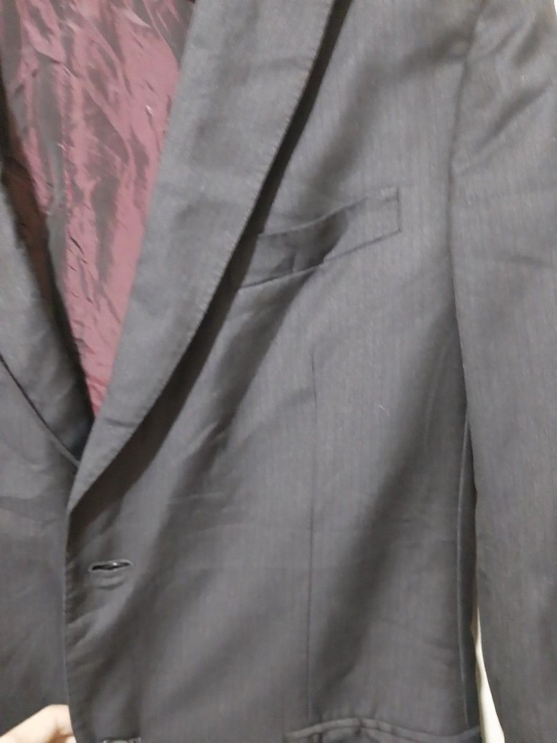 Zzegna x dropn8 Men's pinstripes Blazer (Category: Coats, Jackets and Outerwear) located in Manila. Submitted by PrinceDani.Clothing (Listing ID 1463684476, Image 3). Description: zzegna x drop 8 men's pinstripes blazer 52r medium fit 21in width 29in length excellent condition .