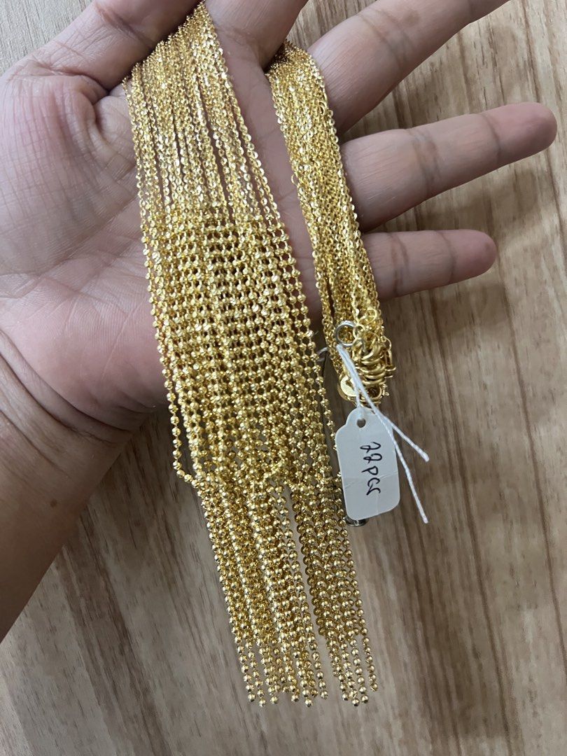 18k italy necklace (Category: Body Jewelry) located in Manila. Submitted by mightystone_77b719 (Listing ID 1463805678, Image 1). Description: .