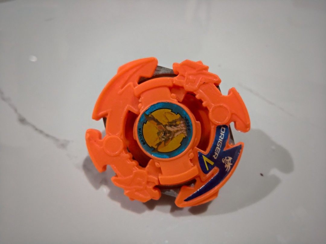 1st Gen Beyblade - Driger V (Category: Action & Battle Toys) located in General Trias. Submitted by mervcorner (Listing ID 1463930396, Image 3). Description: Includes Grip, launcher and ripcord. FOR Display or Collection purpose. Pwede din laruin. FIXED PRICE. RFS: Decluttering Item Location: General Trias, Cavite Delivery thru Lalamove or Jnt (At Buyer's Expense) Contact if interested..