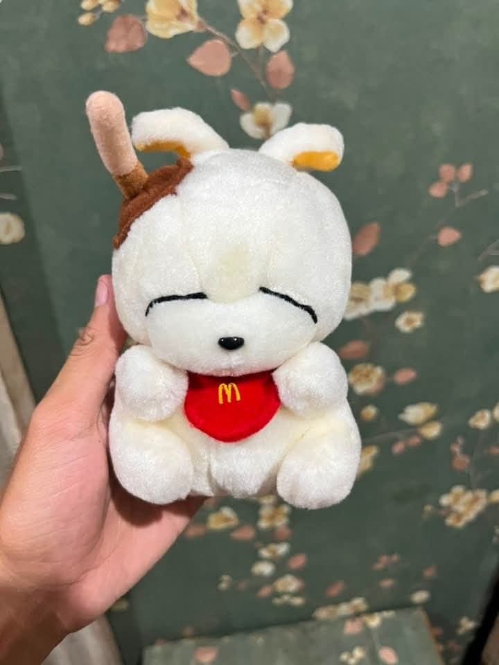 2002 McDonald's Mashimaro Plush (Category: Plushies & Soft Toys) located in Sindangan. Submitted by waterbop (Listing ID 1463899951, Image 1). Description: 2002 McDonald's Mashimaro Plush 2500 free ship excellent condition no issue 10/10 color rate LOC ZAMBOANGA DEL NORTE.