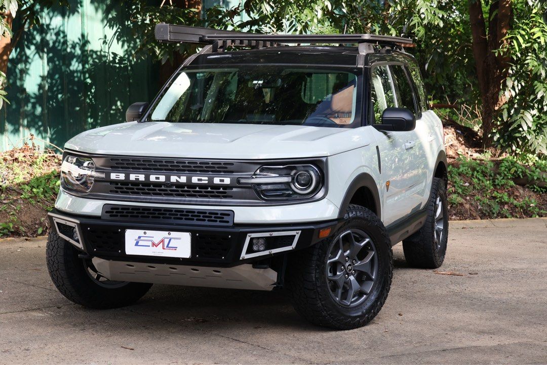 2021 Ford Bronco Sport Auto (Category: Used Cars) located in Quezon City. Submitted by emcpradoautoinc (Listing ID 1463768932, Image 1). Description: 2021 Ford Bronco Sport 8-speed automatic transmission 4x4 with terrain management system 2.0L EcoBoost turbo gas engine 21,000 kms mileage Ending 9 (Friday coding) Bang & Olufsen sound system Php 1,995,000 Price is negotiable Bank financing approved Major credit cards accepted Open for trade-in View