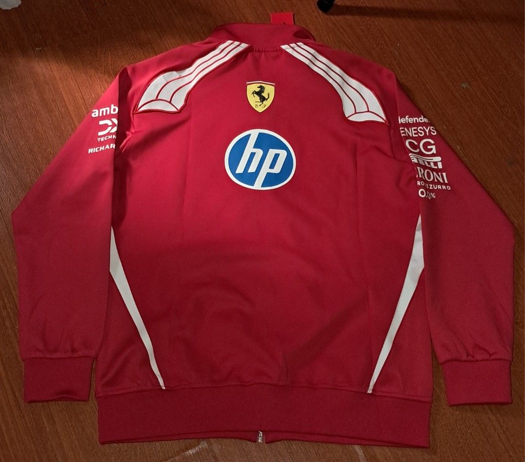 2026 Puma Ferrari F1 jacket (Category: Coats, Jackets and Outerwear) located in Manila. Submitted by carlolaton57984 (Listing ID 1463751542, Image 2). Description: 2026 Puma Ferrari F1 full zip jacket W: 20.5 inches, L: 26.5 inches RFS: Decluttering MOP: G-cash Shipping only tru LBC @ buyer's expense Contact me @ 09175962527 for faster transaction .