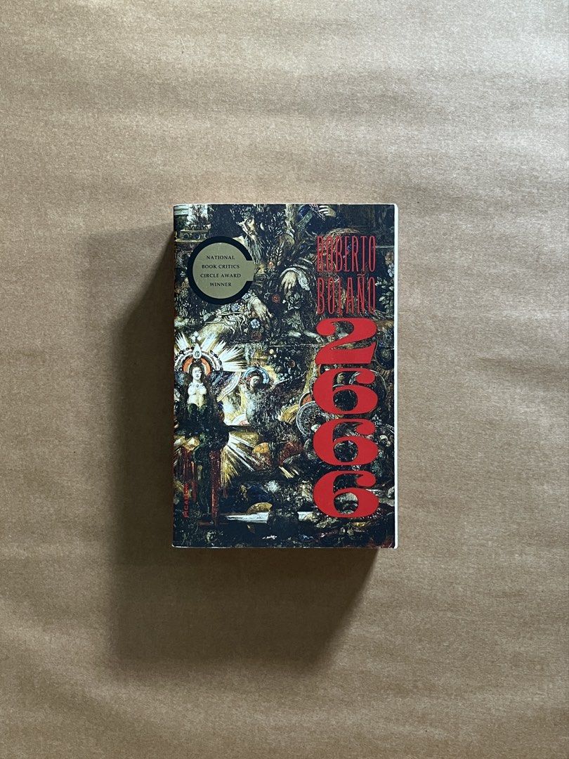 2666 by Roberto Bolaño (Category: Storybooks) located in Baguio. Submitted by prosecription (Listing ID 1463887253, Image 1). Description: Brand New Paperback Synopsis: The narrative revolves around an elusive German author and the unsolved and ongoing murders of women in Santa Teresa, a violent city inspired by Ciudad Juárez and female homicides occurring there. In addition to Santa Teresa, settings and themes include the Eastern Front in World 