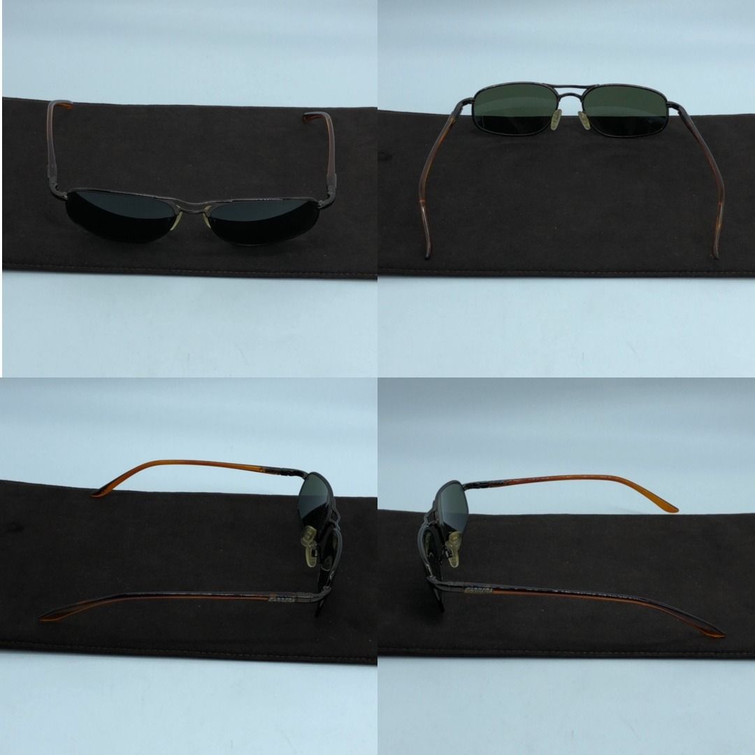 267006407 CARRERA GLASSES / SUNGLASSES (Category: Sunglasses & Eyewear) located in Taguig. Submitted by ecoring.ph (Listing ID 1463770436, Image 3). Description: ◆CONDITION: B ◆DESCRIPTIONS: (Other defects/info:) The lenses, frame, temples, and temple tips of the sunglasses are scratched, minimally stained, and dirty, and show signs of use. The screw of the temple is slightly loose. The temples of the sunglasses are uneven. The nose pad of the su