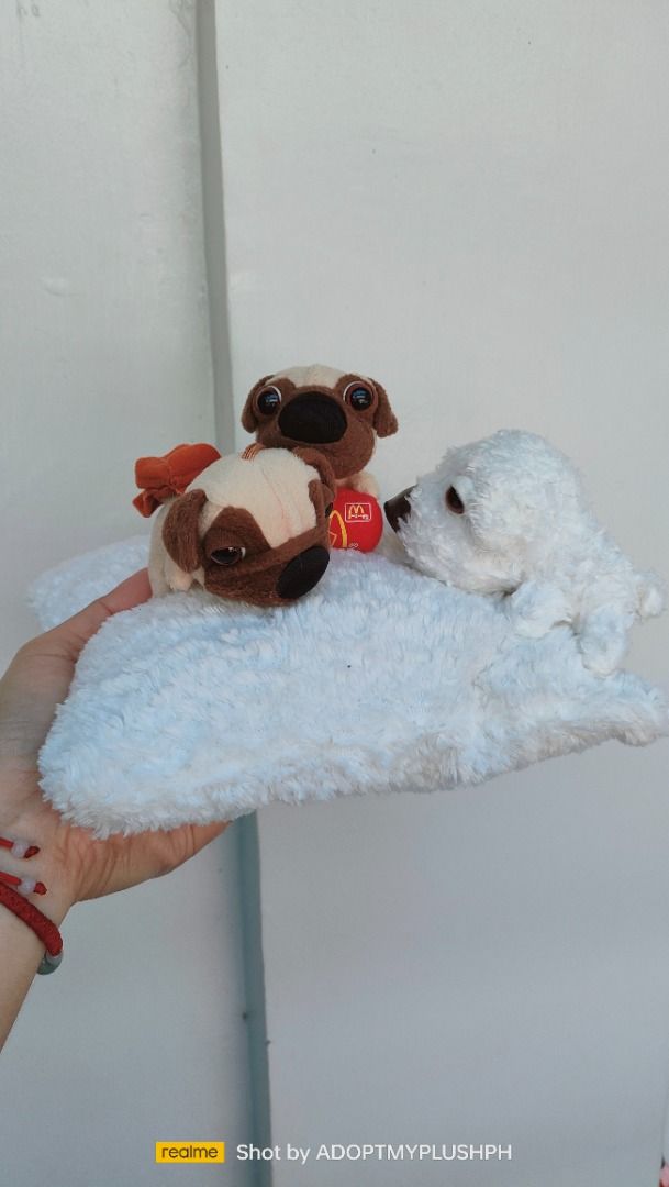 [3] THE DOG Artlist Collection x McDo (Category: Other Merchandise) located in Taguig. Submitted by adopt.my.plush.ph (Listing ID 1463882663, Image 2). Description: THE DOG Artlist Collection plush mascot bundle McDonald's Happy Meal promotion.