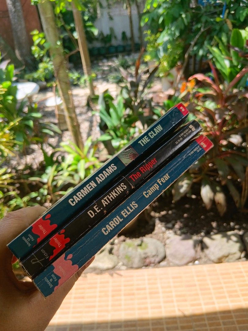 3 vintage book bundle YA horror| free shipping (Category: Storybooks) located in Iloilo. Submitted by youronlinesister (Listing ID 1463772890, Image 3). Description: 3 books bundle Assorted authors bates, cusick, cooney, ellis From the 90s RARE and HARD to find Preloved May have, dents, creases, folds, scratches, name of previous owner and other flaws that come from aging books BAWAL sa maselan RARE HARD TO FIND A TRUE VINTAGE COLLECTOR KNOWS THE