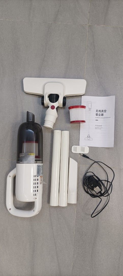 Product Defect Guide 有問題的! 電池老化!無綫真空吸塵器 Defective! Battery aging, 家庭電器, 吸塵機 & 家居清潔電器 - Carousell