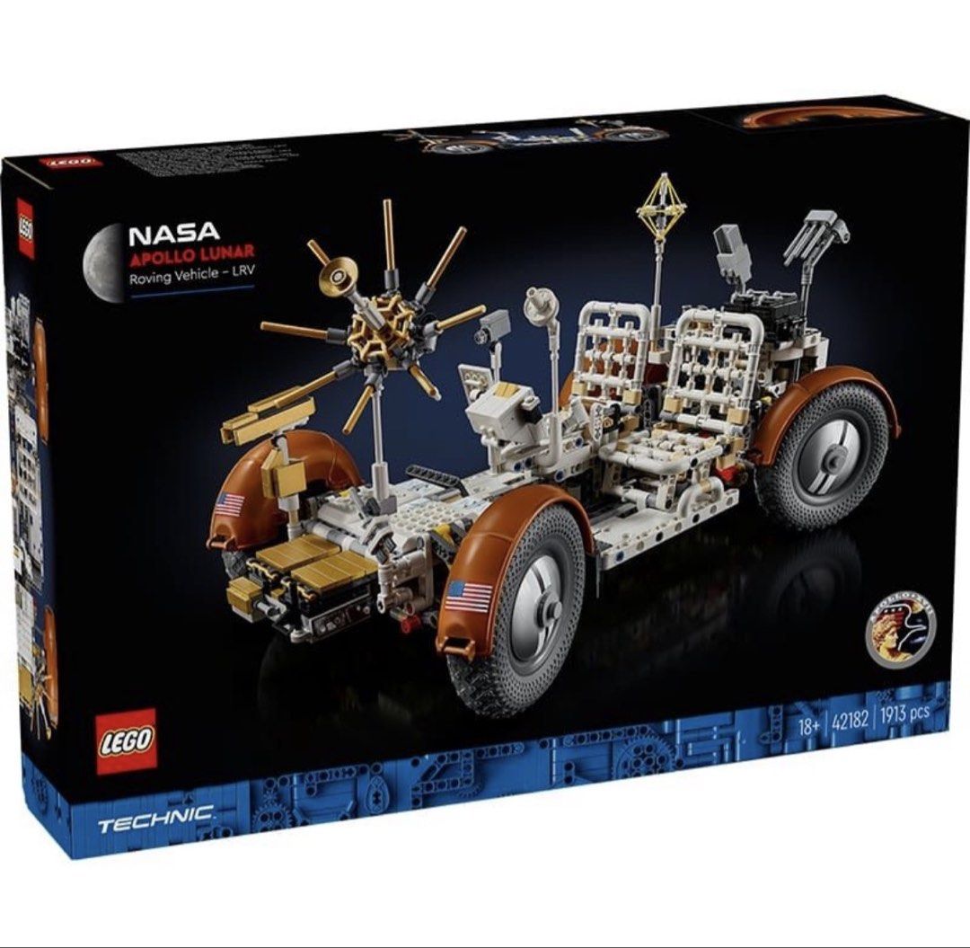 全新未開LEGO 42182 NASA 阿波羅登月車, 玩具收藏品, 玩具, 樂高及拼砌