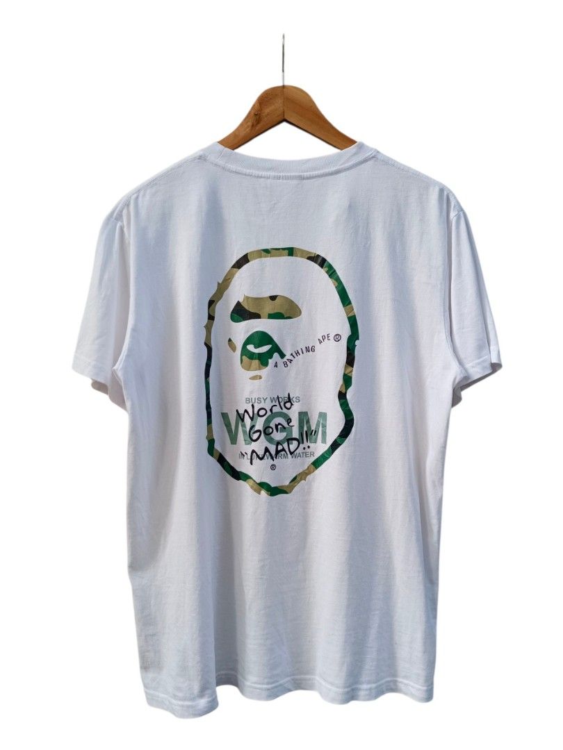 A Bathing Ape WGM Head Tee (Category: Tshirts & Polo Shirts ) located in Cebu City. Submitted by vicenwear (Listing ID 1463848968, Image 1). Description: Size XL ( best fit medium ) No issue.