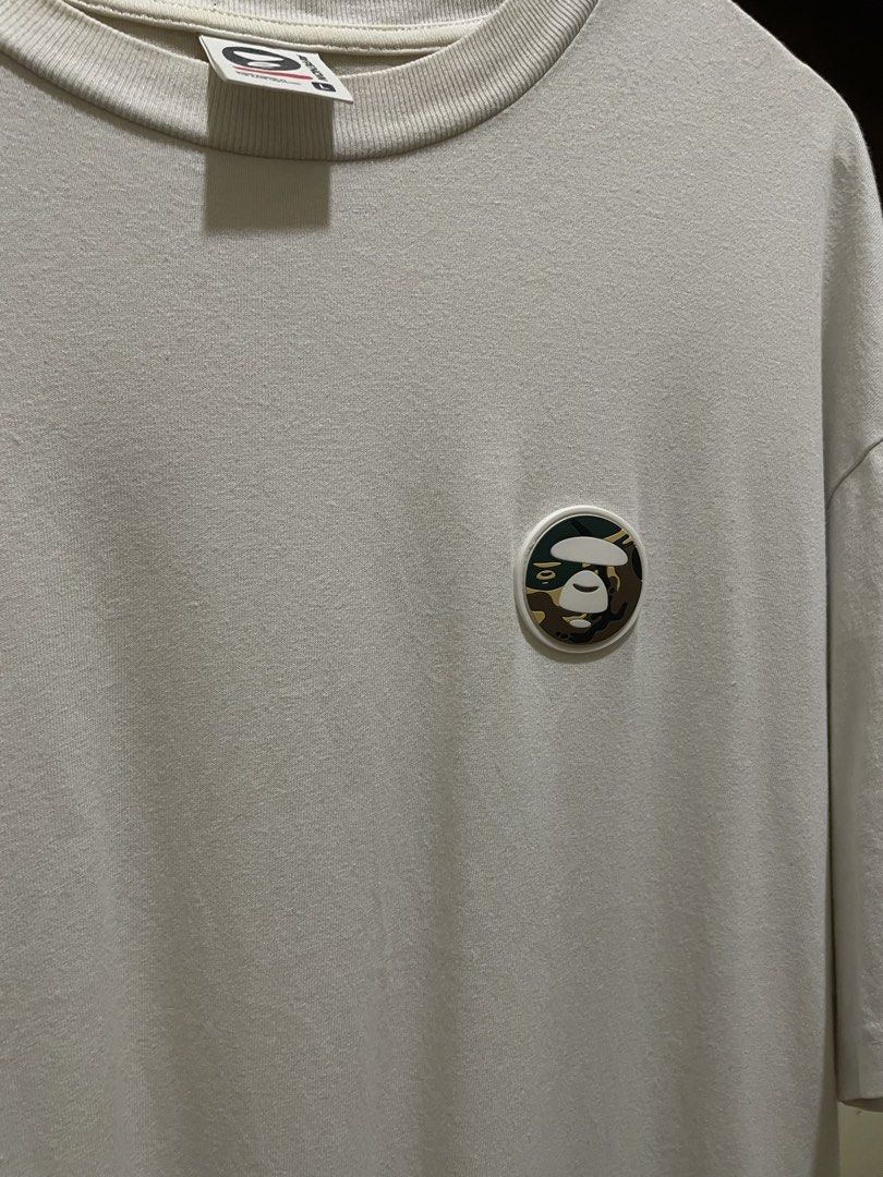Aape now (AUTHENTIC) (Category: Tshirts & Polo Shirts ) located in Pasig City. Submitted by thriftline.ph (Listing ID 1463765559, Image 2). Description: Aape now - Length : 30 - Width : 23 - Color rate : 9/10 - No Issue 🏷️ 550 + sf.