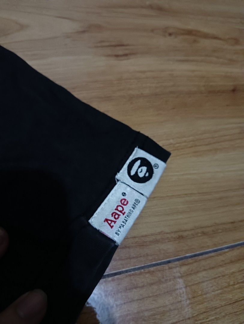 AAPE TSHİRT (Category: Tshirts & Polo Shirts ) located in Mendez-Nunez. Submitted by joziahshen09 (Listing ID 1463866486, Image 3). Description: ⚡ AAPE TSHİRT ⚡ MINE: 200 ⚡good fittings! ⚡with tags ⚡with backhit ⚡DIMES (inches 0 start) W- 19 L- 27.5.
