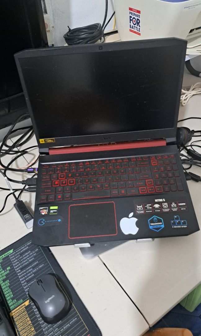 Acer Nitro 5 Model AN515-43 (Category: Laptops & Notebooks) located in Binan City. Submitted by traderfromeast (Listing ID 1463753623, Image 2). Description: ACER NITRO 5 MODEL: AN515-43 SPECS: Processor: Ryzen 5 3550H Graphics Card: Dual AMD Radeon Vega 8 Graphics 2GB + Nvidia GeForce GTX 1650 4GB Memory: 36.0 GB!!! 256SSD + 1TB HDD Display: 120Hz FHD NO ISSUES Comes with Original block charger and documentation manual from Acer RFS: did not pus