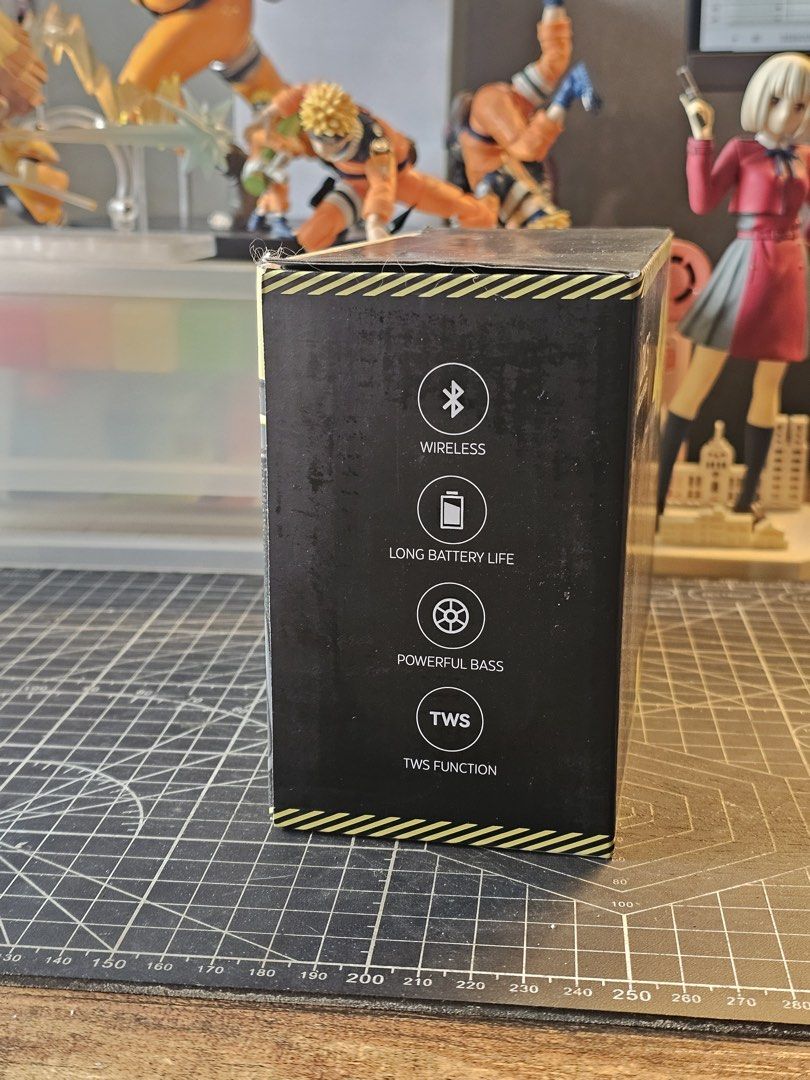 ACX Bluetooth V5.3 Wireless Speaker (Category: Soundbars, Speakers & Amplifiers) located in Antipolo. Submitted by mineming (Listing ID 1463760507, Image 2). Description: RFS: extra stocks for event giveaway - Portable Bluetooth Speaker - Wireless V5.3 connection - 4-6 hours music/call time - 2 hours charging time - 1800mAh battery capacity - Powerful bass - TWS function - Perfect for music on the go.