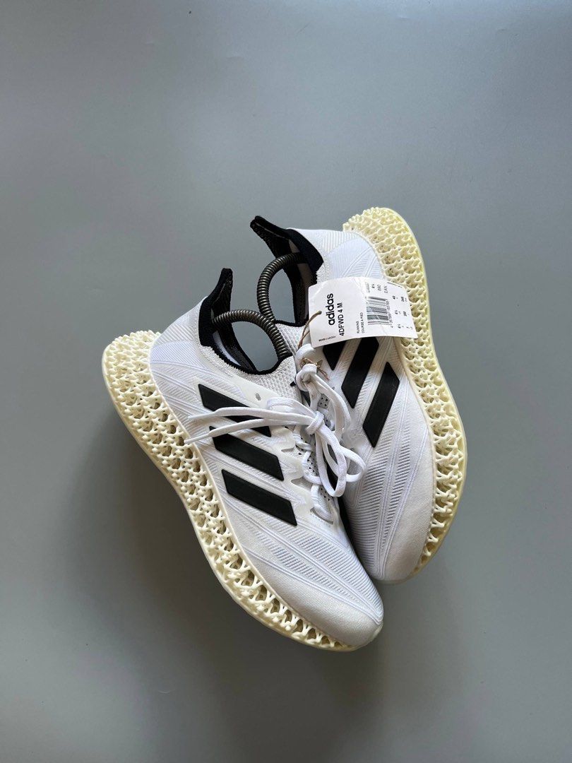 ADIDAS 4D CLOUD WHITE (7US) (Category: Sneakers) located in Baguio. Submitted by grabUrPairs (Listing ID 1463840786, Image 1). Description: BRANDNEW NO ISSUE 7US MENS FITS 8-8.5US WMNS PAIR ONLY AUTHENTIC.