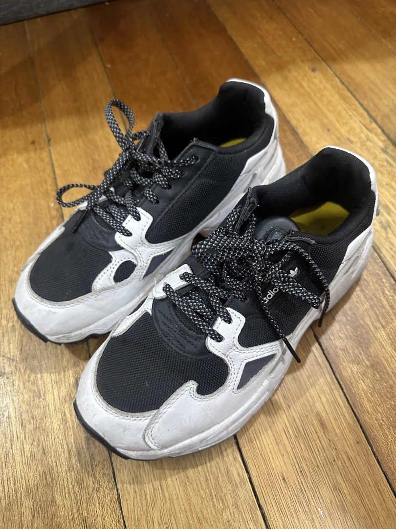Adidas Falcon Trail Black (Category: Sneakers) located in Paranaque City. Submitted by celinegab (Listing ID 1463889853, Image 1). Description: Size: US 6.