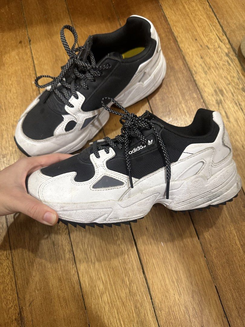 Adidas Falcon Trail Black (Category: Sneakers) located in Paranaque City. Submitted by celinegab (Listing ID 1463889853, Image 3). Description: Size: US 6.