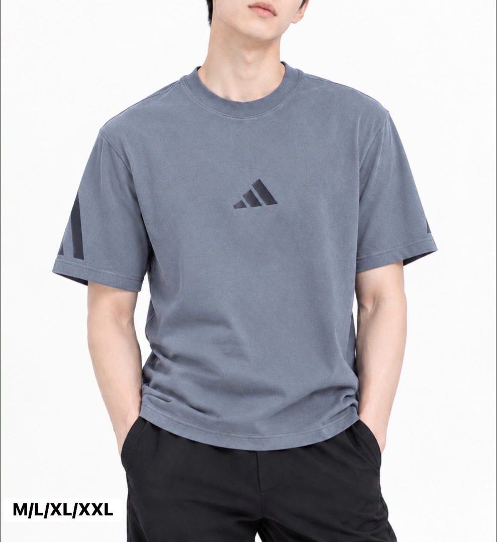 Adidas Original T Shirts (Category: Tshirts & Polo Shirts ) located in Manila. Submitted by actd_luxury (Listing ID 1463898689, Image 2). Description: Available! 😍 Unisex M: 19x26 L: 20x27 Xl: 21x28 Xxl: 22x29.