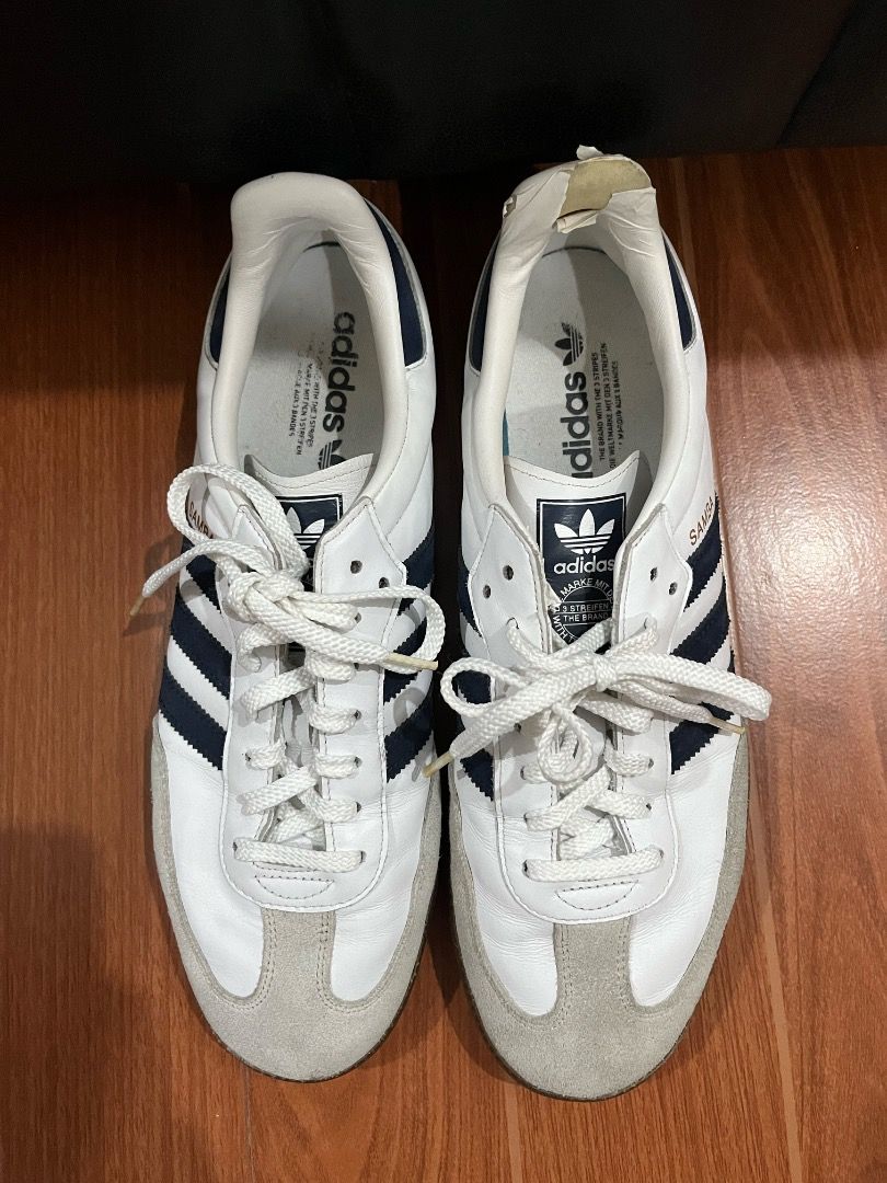 Adidas Samba OG Size 12 (Category: Sneakers) located in Caloocan City. Submitted by forzie (Listing ID 1463774922, Image 2). Description: - Size: US 12 Mens - Condition: 7/10 - Flaws: Tear on the left leather lining - Inclusions: Pair only Price: 1,800 📍 Location: Las Piñas Shipping at buyer's expense.