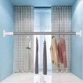 Adjustable curtain rod 110-200cm (Category: Clothes Drying Rack) located in Manila. Submitted by lyfrancois14 (Listing ID 1463742421, Image 1). Description: .