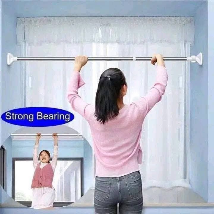 Adjustable curtain rod 110-200cm (Category: Clothes Drying Rack) located in Manila. Submitted by lyfrancois14 (Listing ID 1463742421, Image 2). Description: .