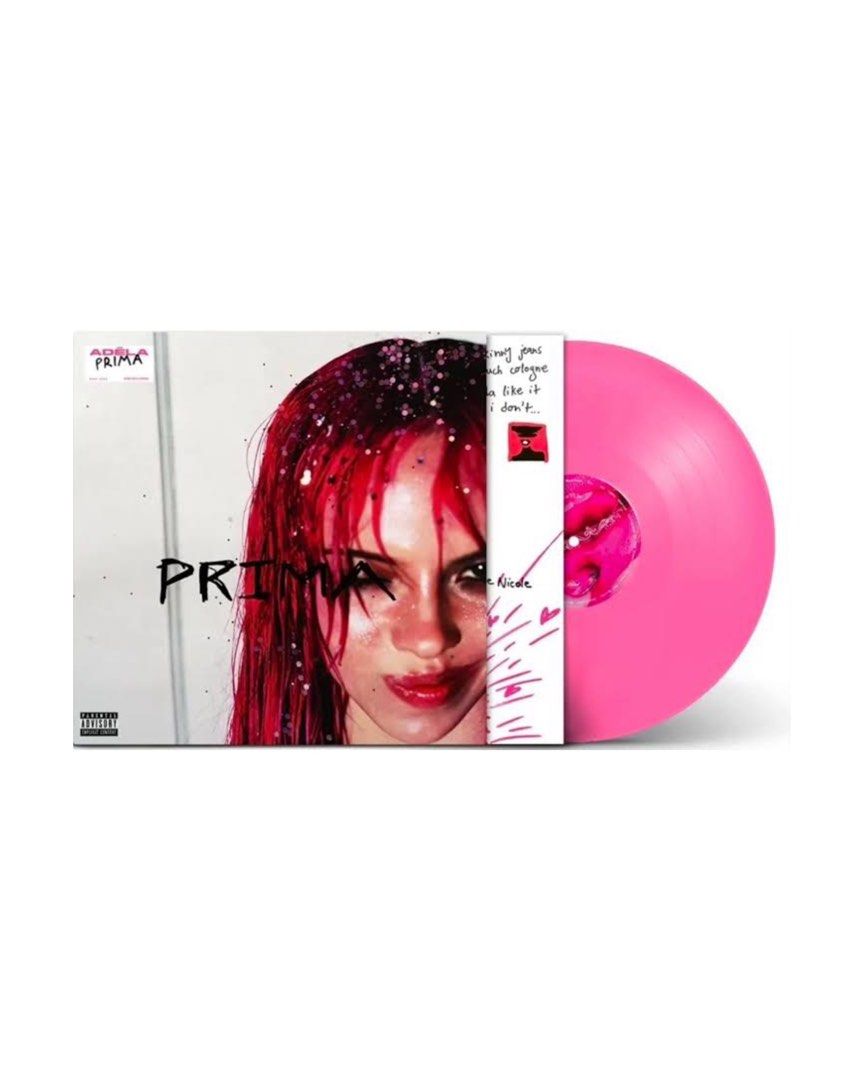 ADÉLA - PRIMA (Pink Vinyl Record) (Category: Vinyls) located in Quezon City. Submitted by sashaspinsss (Listing ID 1463864953, Image 2). Description: - Adela Prima vinyl record - Pink variant - Comes with a sticker - Parental Advisory label on cover - Excellent addition to any vinyl collection.