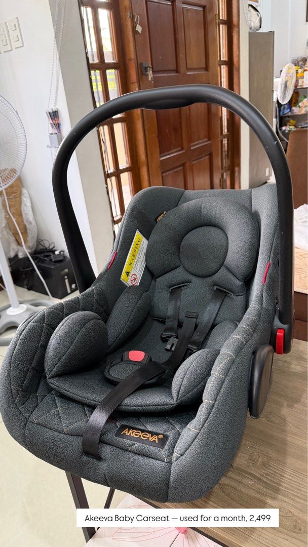 Akeeva Baby Car Seat (Category: Car Seats) located in Las Pinas. Submitted by mitch_24 (Listing ID 1463876011, Image 1). Description: Used for a month.
