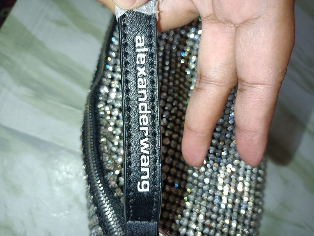 Alexander Wang Heiress Rhinestone Handbag (Category: Purses & Pouches) located in Bolinao. Submitted by shayne_0215 (Listing ID 1463884164, Image 3). Description: - Coded - Fresh from Ukay/Preloved Source - Brand New, Ideal as a gift - Classy pouch for parties and events - Can fit essentials - Last Price Posted with Free Shipping Nationwide - Mine Now, Pay Now via GCASH.