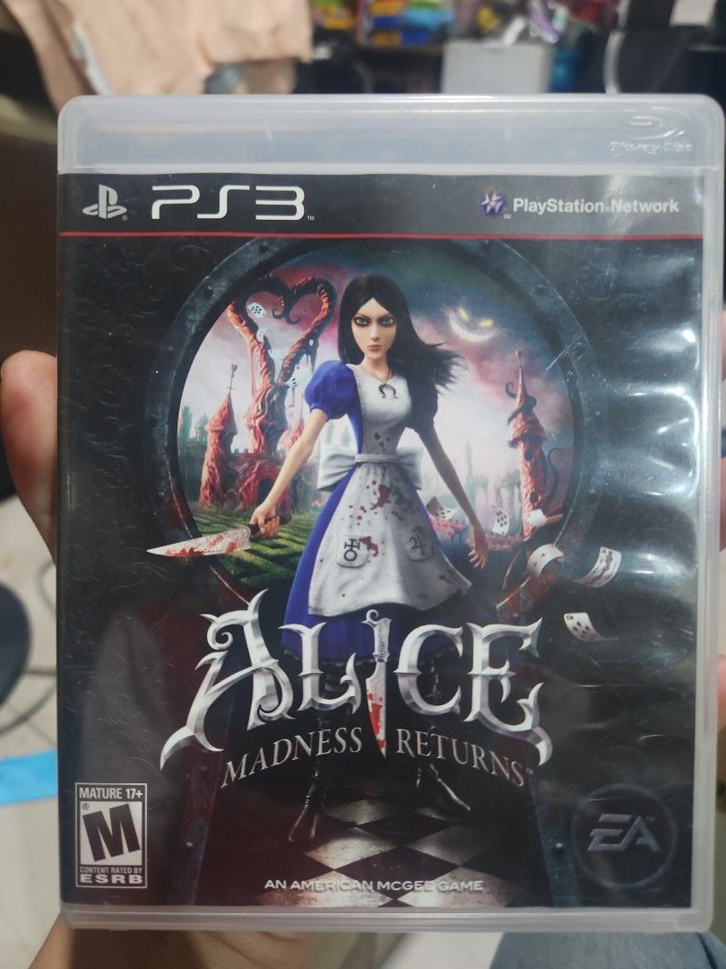 Alice: Madness Returns PS3 Game (Category: PlayStation) located in Quezon City. Submitted by gwift (Listing ID 1463934573, Image 1). Description: selling rare playstation 3 game price based on gameye app or ebay sold listings. x55 tested working check other rare ps3 games posted. will give a 5% discount for purchases 20k and up prices are subject to change on the day the game is to be paid due to price fluctuation. in the dark and twisted world o