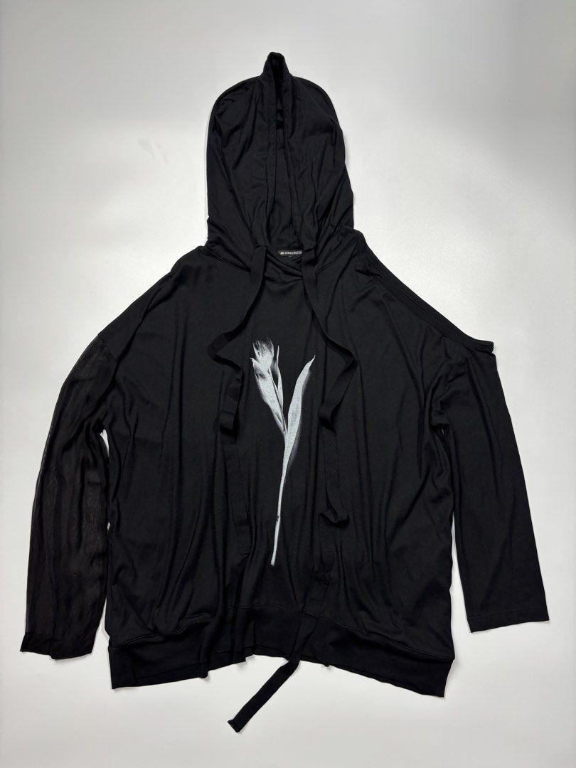 Ann demeulemeester mesh one sleeve (Category: Luxury Apparel) located in Abucay. Submitted by alvinthrif57836 (Listing ID 1463816798, Image 1). Description: Ann demeulemeester ‎_______________________ ‎Size: 34 on tag ‎(Measured by Inches) ‎Width: 26 ‎Length: 27 ‎Condition: EXCELLENT ‎Color Rate: 9.510 ‎Issue: None ‎_______________________ ‎ ‎Color may vary due to lightning so check wisely. ‎Thank you for your understanding ❤️.