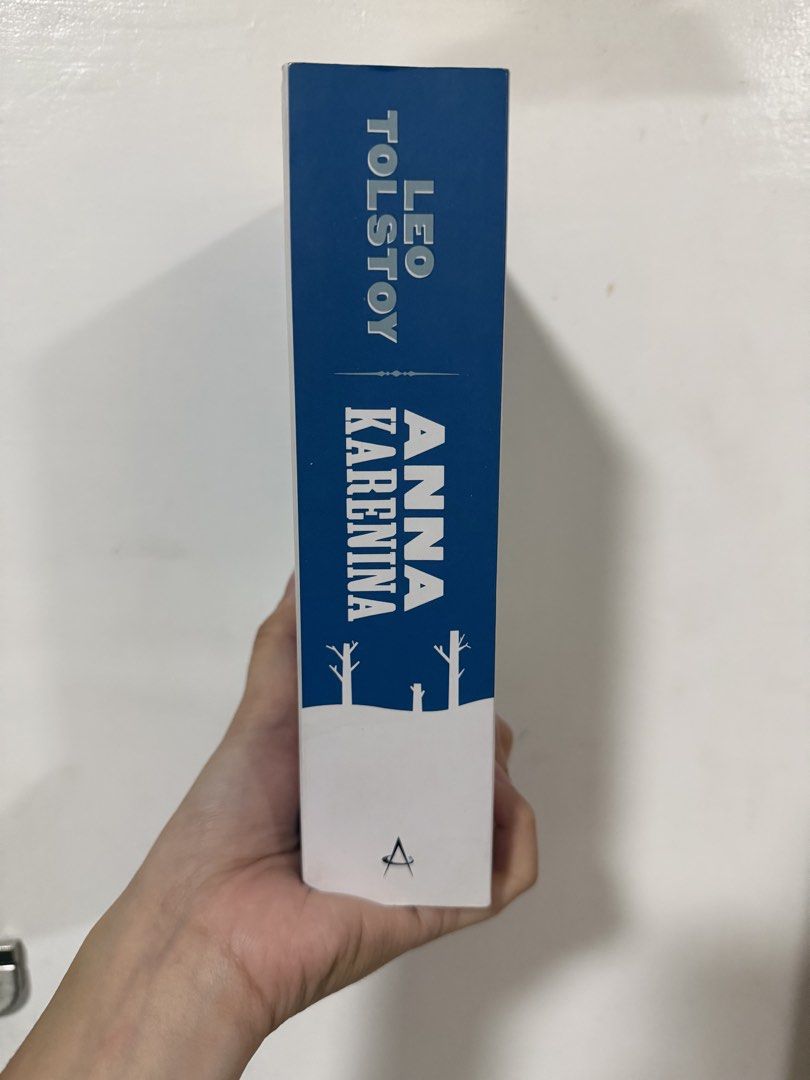 Anna Karenina by Leo Tolstoy (Category: Storybooks) located in Mandaluyong City. Submitted by nfwmb22 (Listing ID 1463842079, Image 3). Description: ❗️READ FIRST ❗️ RFS: moving out notes: i didn’t read/use this copy, it was just on my shelf original price: ₱559 classics, russian lit, tolstoy, booktok pm me for more info/photos - shipping shouldered and handled by buyer - MOP: Gcash/Gotyme/Seabank - 2 day reservation only - only offer if you’ll ac