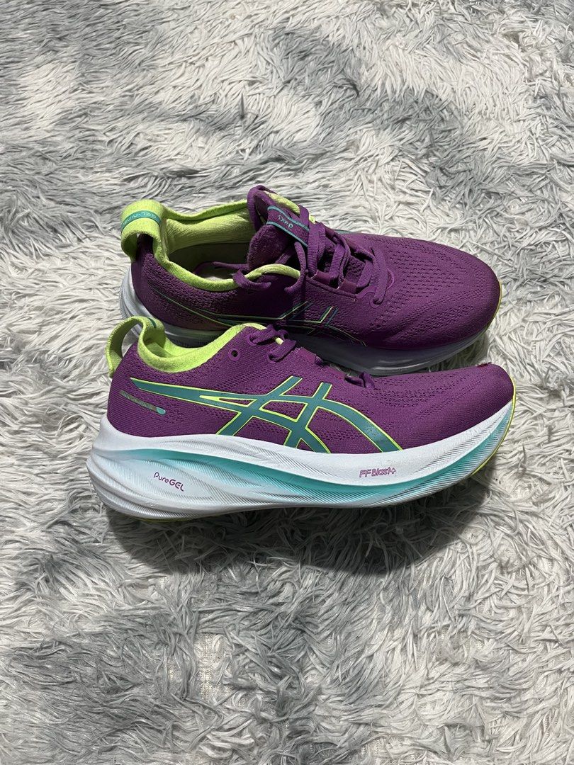Asics GEL NIMBUS 26 LITE SHOW (Category: Sneakers) located in Sasmuan (Sexmoan). Submitted by winterclothes.ph (Listing ID 1463882977, Image 1). Description: Asics GEL NIMBUS 26 LITE SHOW Size Us 7 1/2 | Cm 24.5 Women’s Excellent Condition Sana Issue may repair sa harap tahi last pic.
