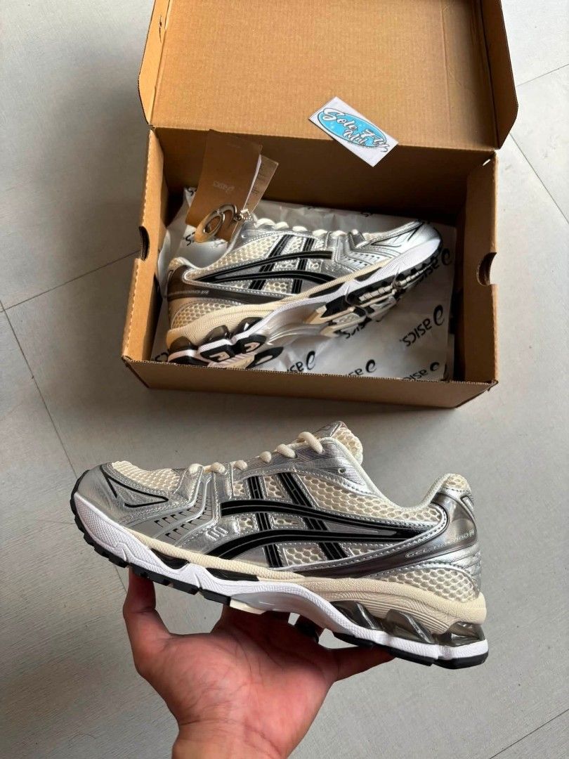 ASICS KAYANO 14 (Category: Sneakers) located in Manila. Submitted by solefly_mnl.26 (Listing ID 1463819405, Image 2). Description: ASICS KAYANO 14 bnew 1899+sf available sz 36 to 45 mens&women's actual pic posted!!! onhand ready to lalamove/ship via jrs novaliches qc area dm us for orders📩 fb page: solefly mnl v2.
