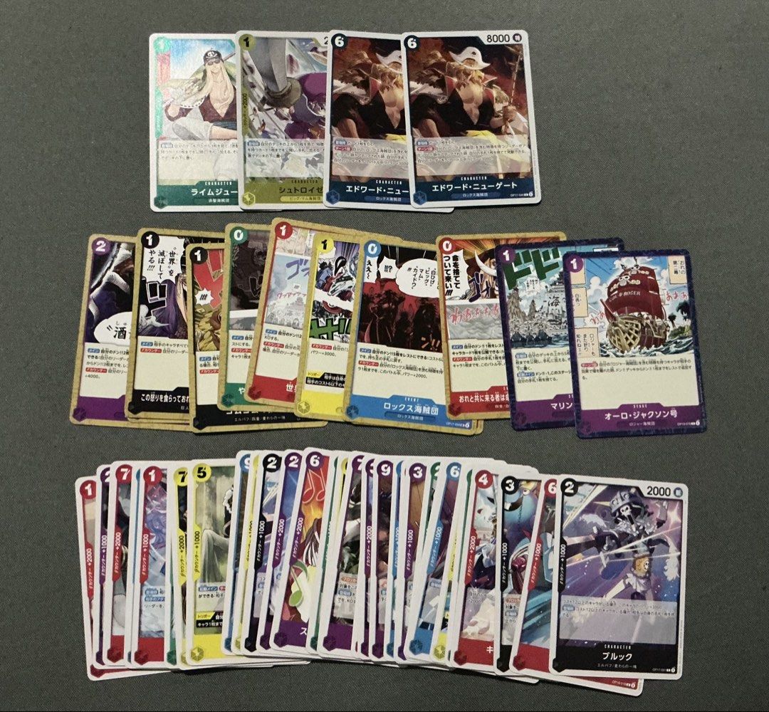 Assorted characters (Category: Raw Singles) located in Manila. Submitted by keikeiziah52775 (Listing ID 1463838052, Image 1). Description: WTS: Unwanted One Piece Hits — 52 pcs 🏴‍☠️ OP13 / OP15 / OP16 / OP17 C / UC / R ₱300 TAKE ALL.