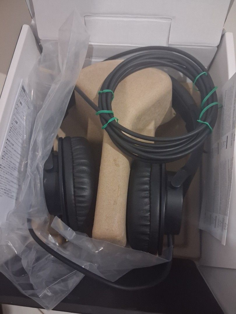 Audio-Technica ATH-M20x Professional Studio Headphones (Category: Headphones & Headsets) located in Cebu City. Submitted by johhnyresell (Listing ID 1463831148, Image 3). Description: - Audio-Technica ATH-M20x headphones - Ideal for studio monitoring or everyday music listening - Includes original box and all accessories - Selling because it was an impulse buy. dont need it anymore .