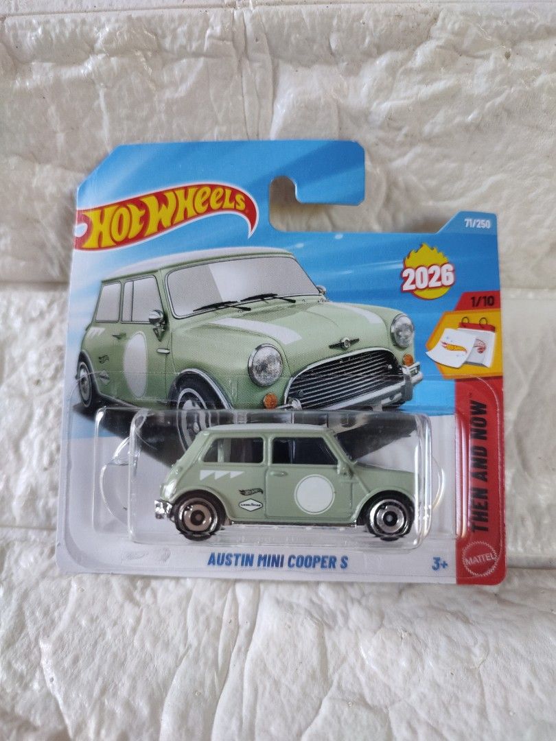 Austin mini cooper S hotwheels (Category: Vehicle & Diecast Models) located in Narvacan. Submitted by jigger85 (Listing ID 1463745649, Image 1). Description: short card/euro card bought in UK loc. ilocos sur can ship thru JNT OR LBC.