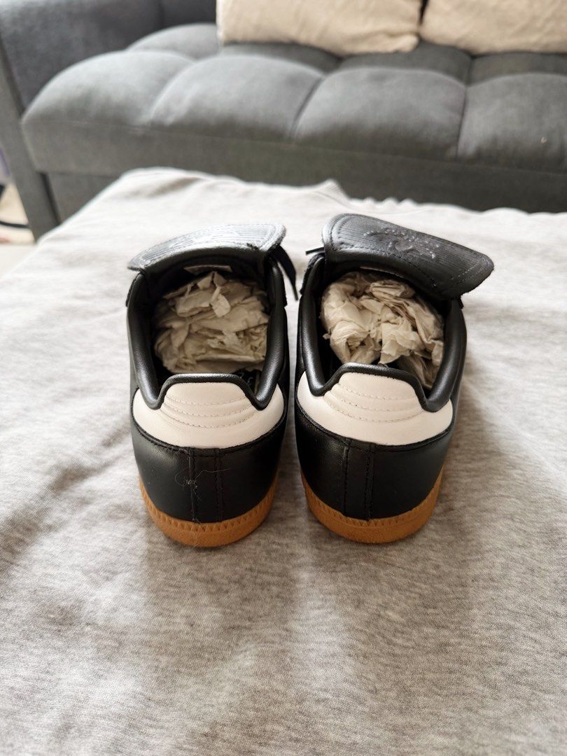 AUTHENTIC Adidas SAMBA LT SHOES (original) (Category: Sneakers) located in Manila. Submitted by closetbymia (Listing ID 1463742734, Image 3). Description: For Sale 👟✨ Size: US 7 / 24 cm Condition: used twice only! Still good condition. Minimal dirt can clean naman Quality: Super nice quality & very comfy 🤍 Easy to style and can be paired with skirts, jeans, shorts, and many more! RFS: Decluttering — I have too many shoes 😅 Mode of Payment: GCa