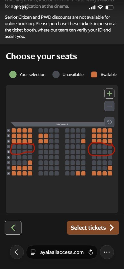 Avengers: Doomsday Movie Tickets - Dec 16 (Category: Events Tickets) located in Makati City. Submitted by marcgoodman (Listing ID 1463786140, Image 3). Description: 🎟️ FOR SALE: AVENGERS: DOOMSDAY – OPENING NIGHT 🎟️ 📅 December 16, 2026 ⏰ 7:00 PM 📍 Greenbelt Cinema 5 🎬 4DX Premium + Infinity Vision 💺 Seats available: D1–D4 D11–D12 (SOLD❌) D13–D16 E1-E4 E13-16 * 8 more seats 💰 ₱1,000 per ticket 🍿 Each ticket includes FREE Popcorn Bucket + S