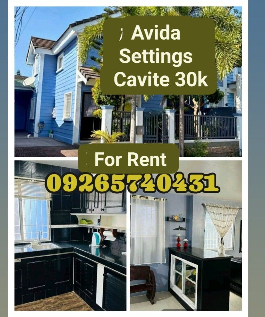 Avida Cavite Houses (Category: House & Lot) located in Cavite. Submitted by sophiayudequina (Listing ID 1462756404, Image 3). Description: Avida Cavite along Molino-Paliparan Rd 35,000 monthly 3br 2cr gated Semi furnish Sophia 09265740431.