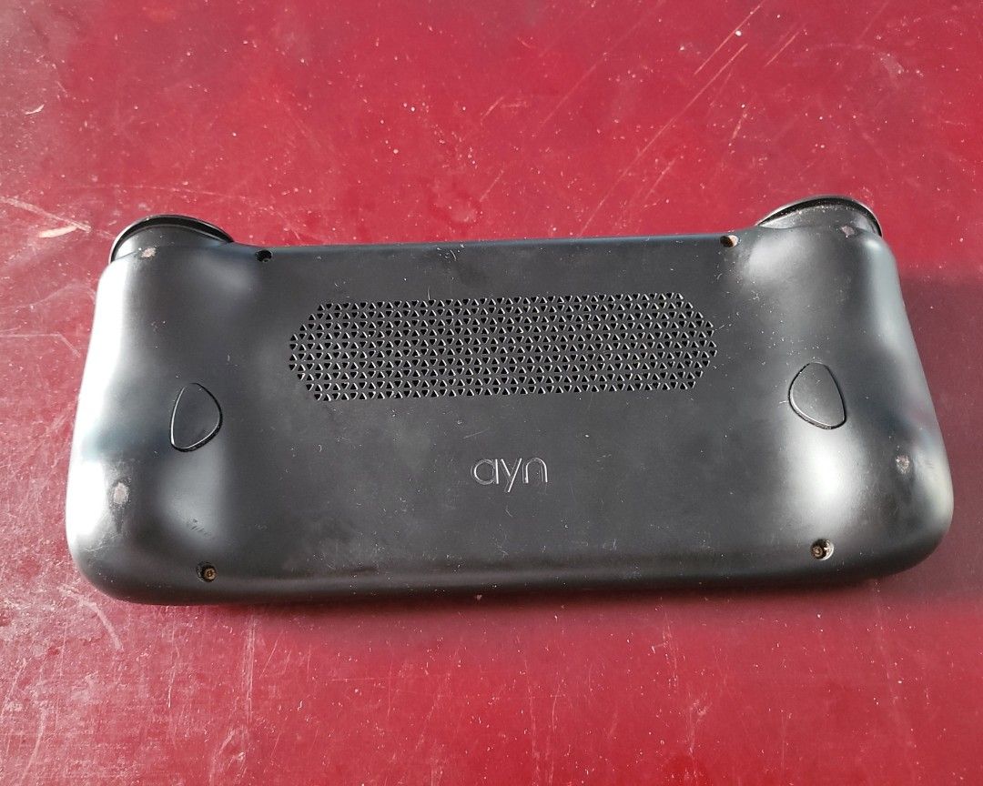 AYN Odin Pro Handheld Gaming Console (Category: Nintendo) located in Manila. Submitted by aintsaintseijin (Listing ID 1463919188, Image 2). Description: can play pc and switch games free gta 4 cod and little nightmares installed. can be swap din sa s23 fe imus bacoor.