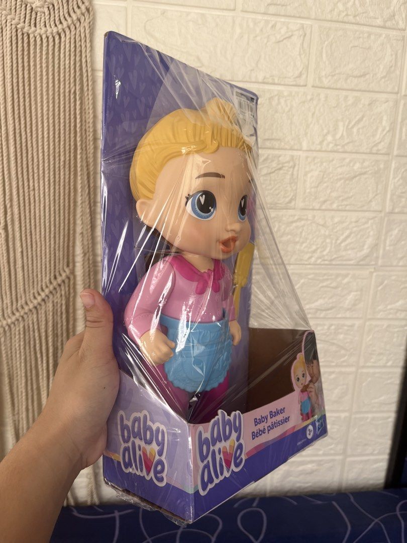 Baby Alive (Category: Kids Toys) located in Bay. Submitted by benta_mama (Listing ID 1463757780, Image 2). Description: Brand new from Toy Kingdom Supposed to be a gift for my daughter, however, I realized she’s too old for baby alive na. Shipping from Bay, Laguna.