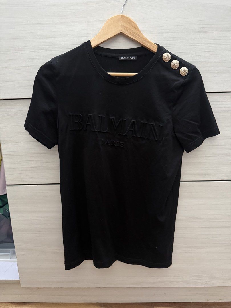 Balmain Dubai black shirt small (Category: Blouses) located in Antipolo. Submitted by minimalist.chic (Listing ID 1463865585, Image 1). Description: Used twice only! Size: small.