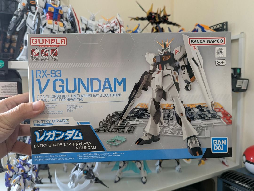 EG + HGUC Gunpla Kits (Category: Gundam & Model Kits) located in Quezon City. Submitted by eomsan (Listing ID 1463786345, Image 3). Description: PLEASE READ BEFORE INQUIRY FOR SALE ONLY, WYSIWYG 1/144 EG + HGUC 1/100 Premium MG Gundam Kits 1. EG Nu Gundam - 700 2. EG Nu Gundam Fin Funnels - 700 3. HG Kampfer - SOLD 4. HG Zaku II Solari Type (Built, panel lined, marker painted) + G-rework WSD - SOLD 5. HG Gundam EX (Built, panel lined, marker pain