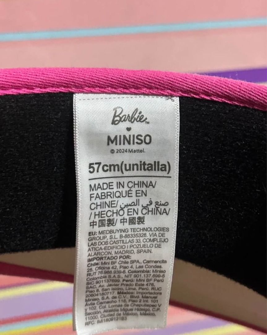 Barbie Top-Sunlight Hat/Baseball Cap (Category: Hats & Beanies) located in Quezon City. Submitted by mari.ella (Listing ID 1463804014, Image 2). Description: only used once | no issue rfs: di na nagagamit.