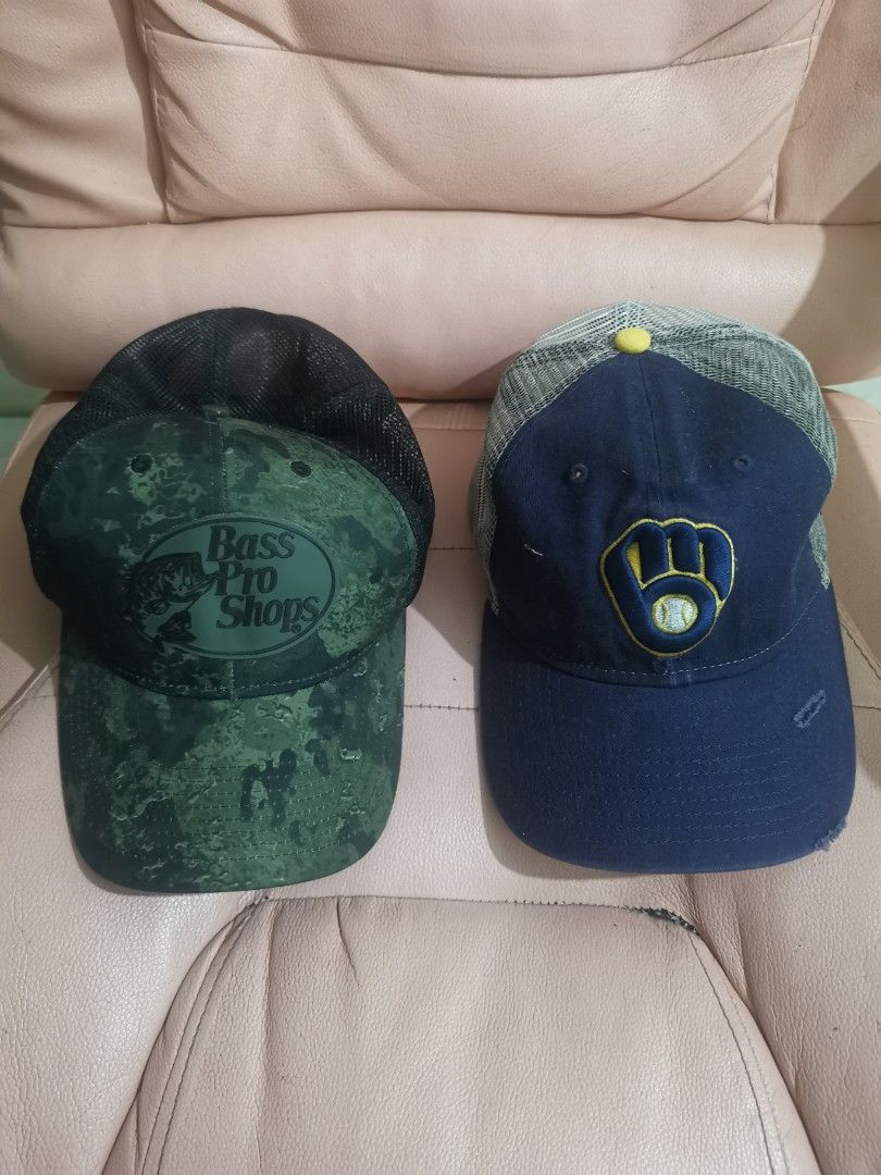 Bass Pro Shops & Milwaukee Brewers Caps (Category: Caps & Hats) located in Baliuag. Submitted by rabazu.mendoza666 (Listing ID 1463789630, Image 1). Description: FOR SALE! LEGIT NEW ERA AND BASS PRO CAP! 9 OUT OF 10 APPEARANCE! BIHIRA LANG MAGAMIT! FOR ONLY 1K EACH FIXED! BALIUAG AREA!.