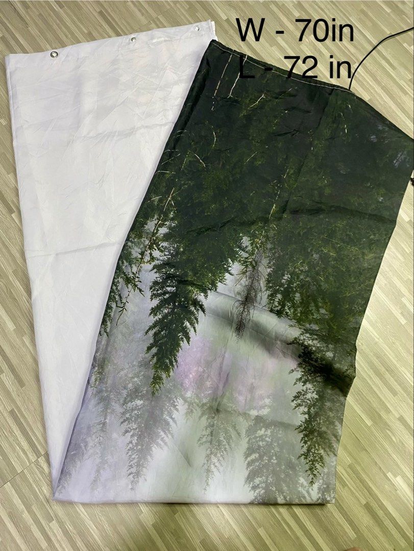 Bathroom curtain (Category: Curtains & Blinds) located in Manila. Submitted by pc.thrift (Listing ID 1463832889, Image 1). Description: .