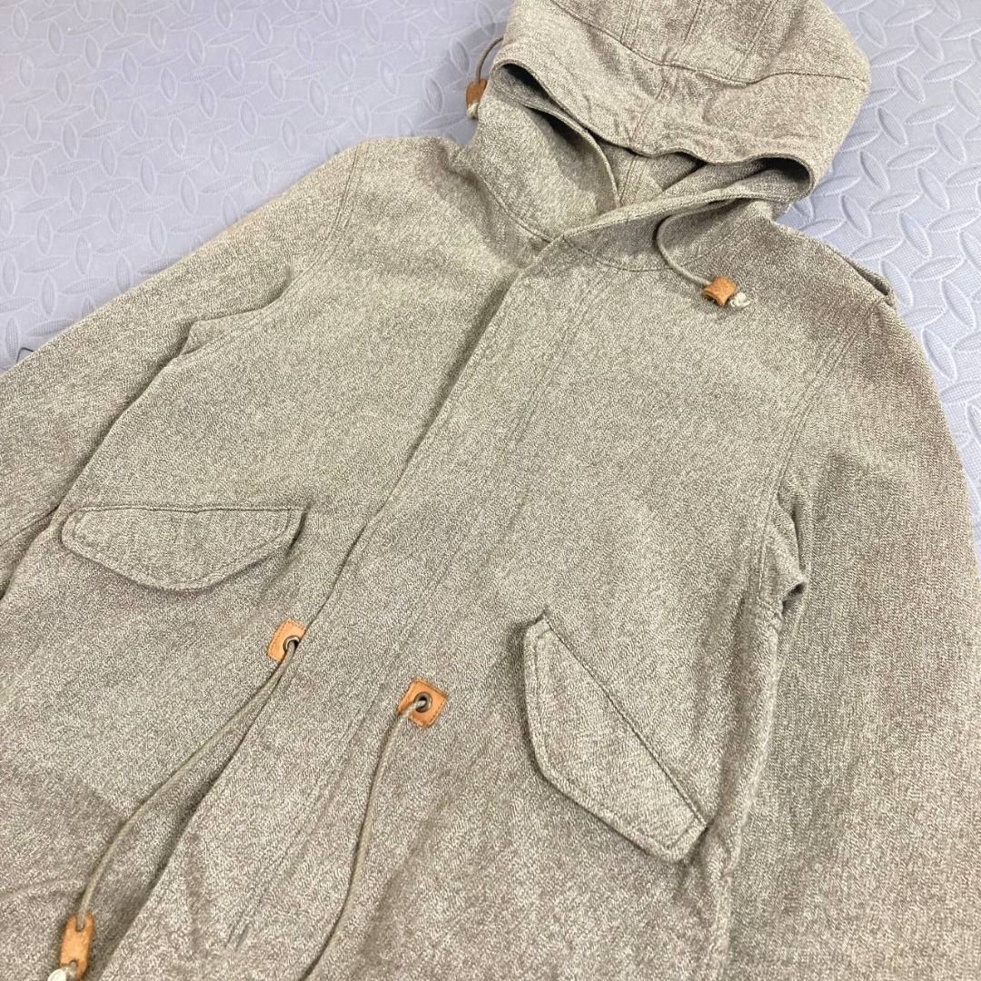 Beautiful People – S/S12 Fishtail Parka (Category: Coats, Jackets and Outerwear) located in Quezon City. Submitted by archived.g (Listing ID 1463921610, Image 3). Description: Beautiful People – S/S12 Fishtail Parka - Brand: Beautiful People Made in: Japan Year: Spring/Summer 2012 Material: Cotton, Linen, Cowhide leather Color: Beige khaki Marked size: 140 Sizing: XS-S Measurements (laid flat): Shoulders: 14.5" Sleeves: 18.5” Width: 17.5” Hem: 20