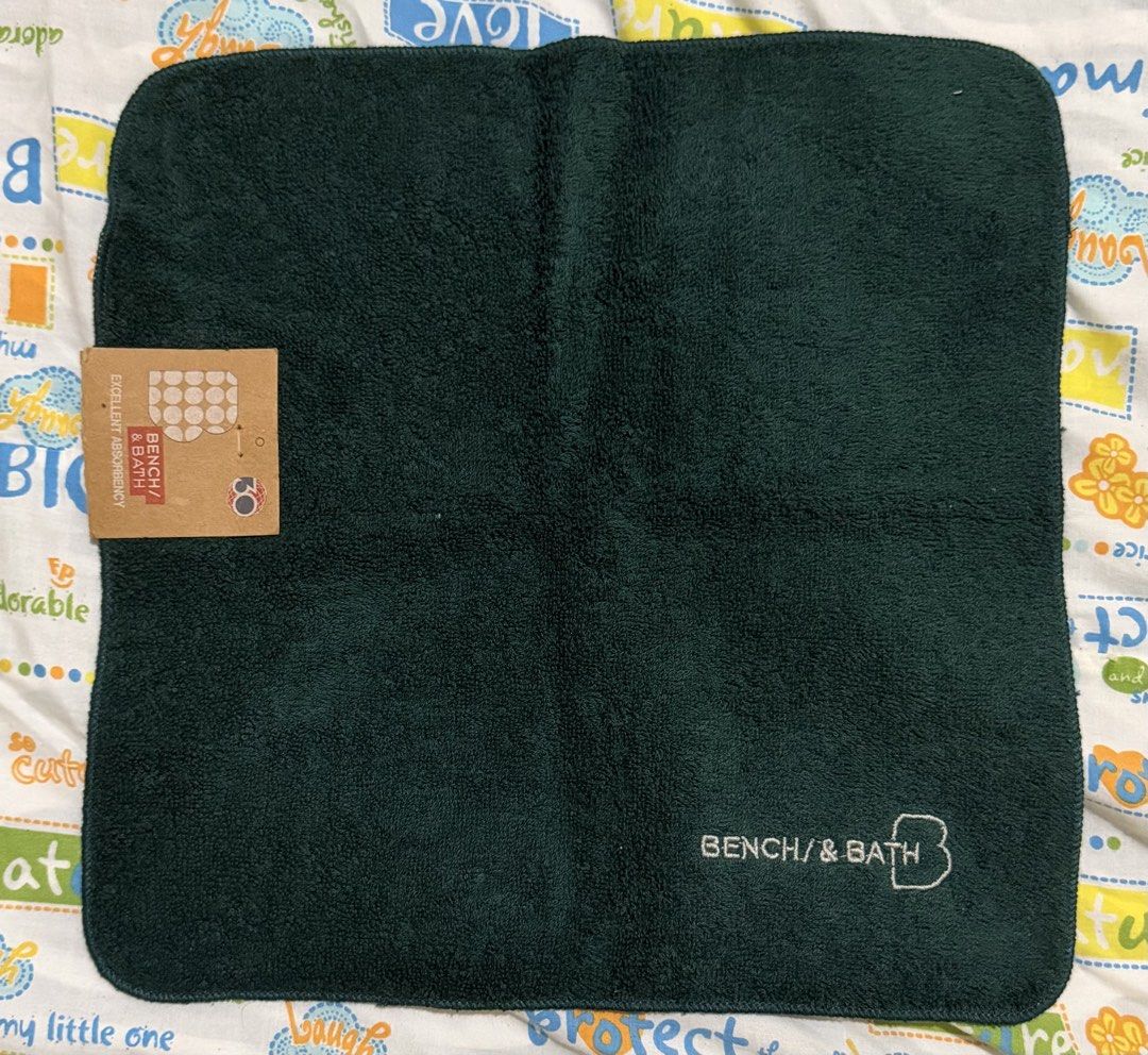 Bench & Bath Hand Towels brand new (Category: Bedding & Towels) located in Manila. Submitted by nayeoniescart (Listing ID 1463818241, Image 3). Description: Bench and bath towel - ₱70 If Set of 3 - ₱180 Colors: Maroon, Dark Green, Orange Mod: Jnt (loc: Bulacan) Mop: gcash - Soft and absorbent material - Ideal for bathroom or kitchen use - Bench & Bath logo embroidered on each towel - Tags still attached on two towels.