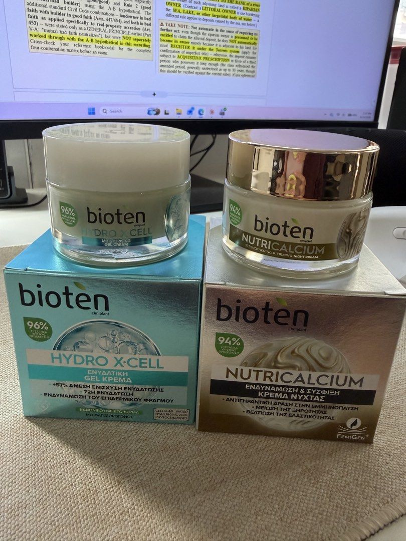 Bioten Gel and Cream (Category: Face Care) located in Bulacan. Submitted by karisma_noverra (Listing ID 1463798249, Image 1). Description: Each.