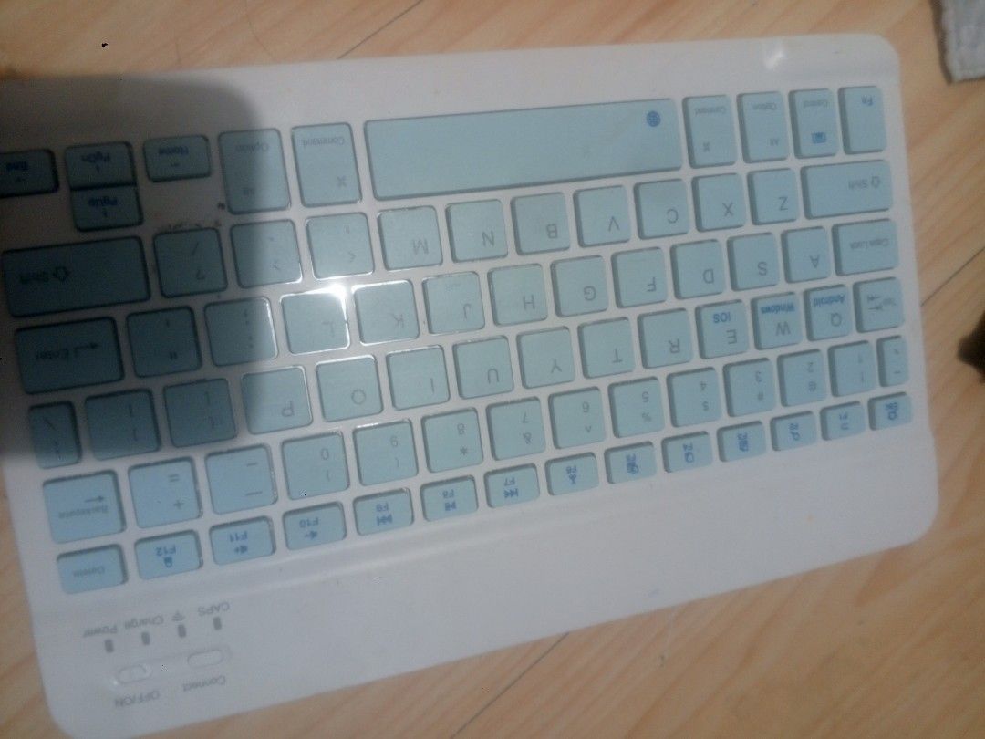 Bluetooth Keyboard | Slim Universal Wireless (Category: Computer Keyboard) located in Manila. Submitted by gian_ocampo (Listing ID 1463807036, Image 1). Description: ✅ Condition ✨ FULLY WORKING PERFECTLY — ALL KEYS RESPOND WELL ✨ USED / NO BOX / NO CABLE / NO PACKAGING ✨ Just dirty / needs cleaning — no damage, no broken parts, no missing keys ✨ All functions 100% good — connects smoothly, no lag, no issues ✨ Keys intact, no fading, no letters ru